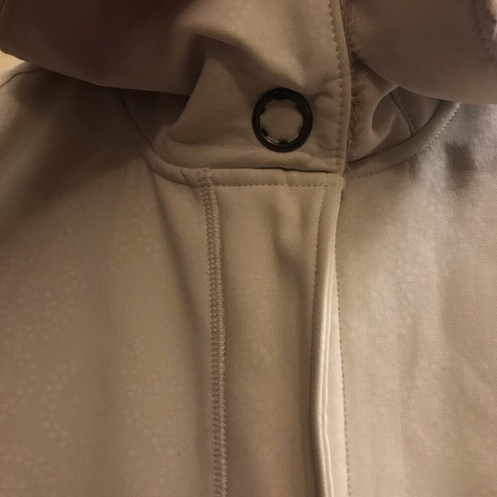 Woolrich Winter White Cream Vest with Fur Collar Collar L - Picture 5 of 12